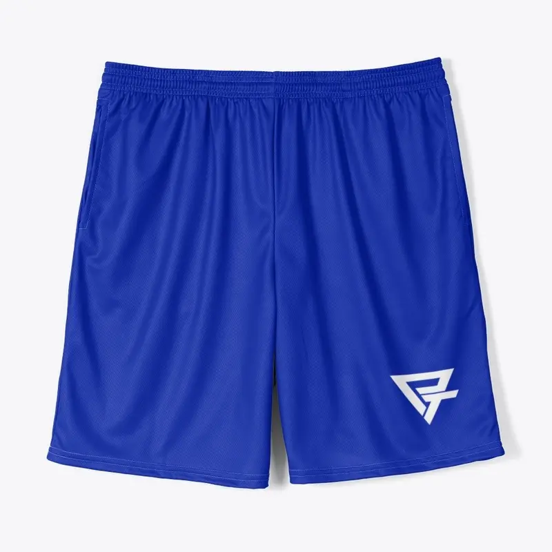 PT White Logo Shorts